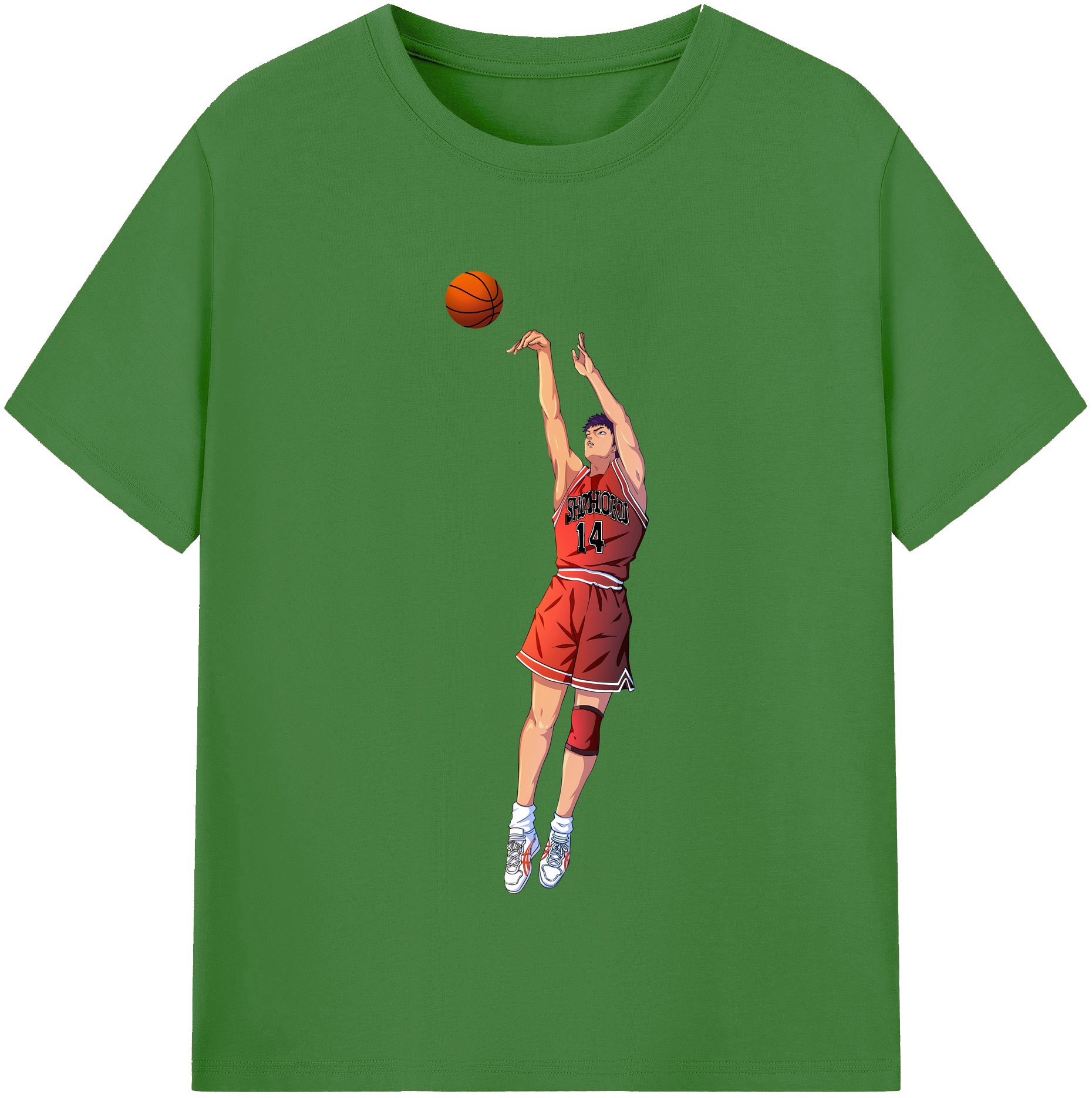 （画像用） SLAM DUNK／スラムダンク レディースカジュアルプリントTシャツ（綿100％）